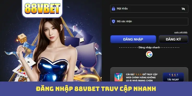 Đăng nhập 88Bbet truy cập nhanh